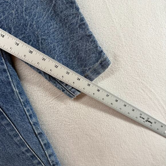 Vintage Cetch Denim Coat Women's Medium Blue Made In USA Barn Chore Blazer 90s - Picture 4 of 7